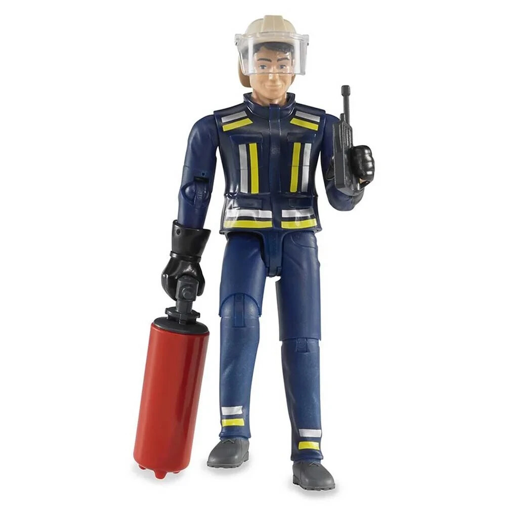 Bruder 60100 1:16 Scale bWorld Fireman with Accessories