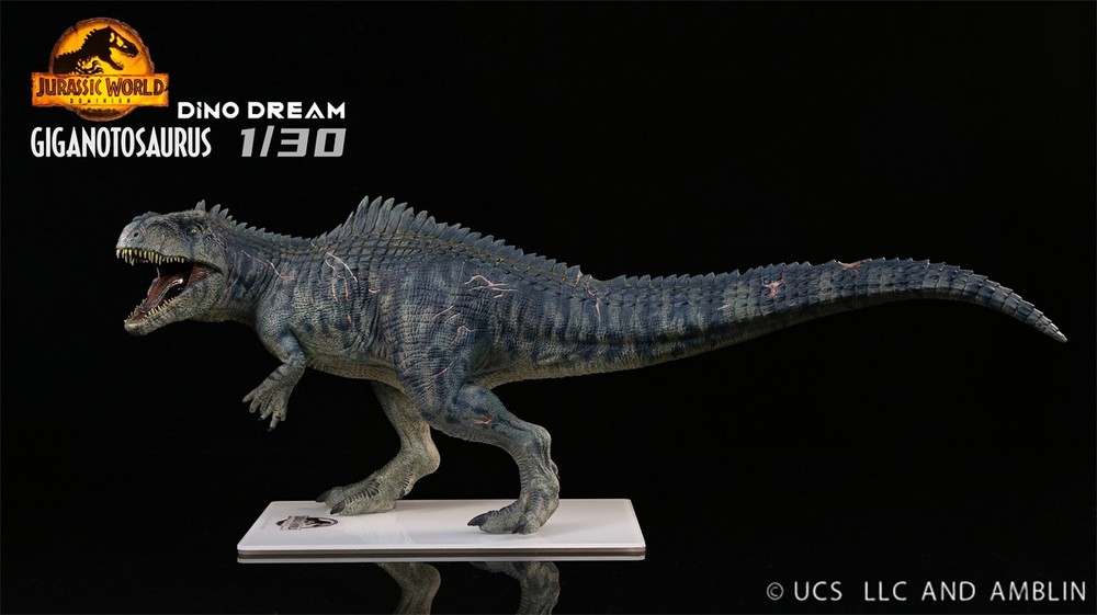 DINO DREAM 1/30 Giganotosaurus Figure Dinosaur Collections Animal Model Toy Gift