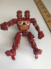 Real Steel TWIN CITIES 4 1/2″ Action Figure Loose with Light Needs Battery