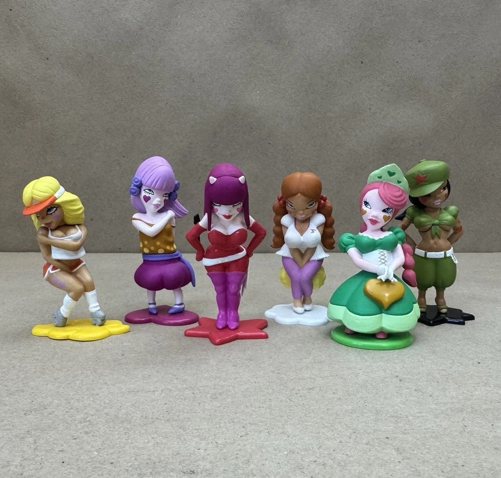 SONY TIMECAPSULE Fafi figures All 6 Street Art Graffiti 2003