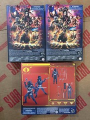 G.I. Joe Classified Blue Ninjas #51 & Red Ninja #08 x2