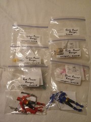 Power Rangers Samurai action figures 2011 with weapons Very Nice