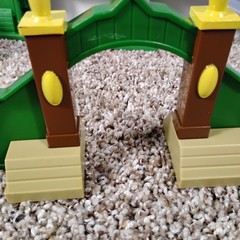 Chuggington Interactive Railway Safari Park Giraffe Monkeys Elephant Complete