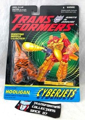 Transformers Original 1993 G2 Cyberjets Hooligan MOSC