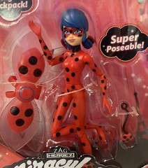 Miraculous Ladybug Paris Wings 6″ Figure Playmates Toys Zag Heroez