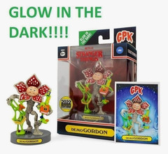 Exclusive Garbage Pail Kids GPK Stranger Things DemoGORDON 2022 SDCC Glow GITD