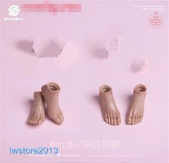 US Worldbox 1/6 AT202 Suntan Skin Plump Hip 12″ Female Action Figure Body Toys