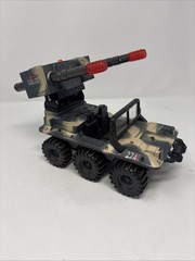1998 Lanard Gi Joe Military Missile 6 Wheel Amphibious Jeep Tested Working