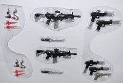 Marvel Legends SHIELD AGENT WEAPON LOT Knife Rifle Effects 6″ Figure Series