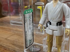 Vintage Star Wars Luke Farmboy Glasslite 1988 Loose Mint AFA 75+
