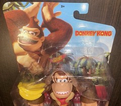 Jakks Pacific World of Nintendo Donkey Kong With Bananas 4″ Inch Figure – NEW