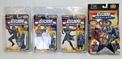 Hasbro GI Joe Resolute Lot Duke Cobra Cmmdr & Trooper + Destro/ Shockblast Comic