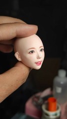 1:6 Cosplay Japanese actress Head Sculpt Fit 12′ Female PH UD LD Figure Body Toy