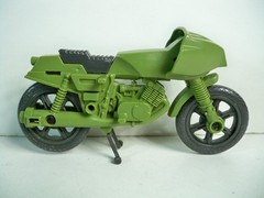 K26i47711 RAM MOTORCYCLE W/ BOX & UNUSED DECALS COMPLETE 1982 VINTAGE HASBRO