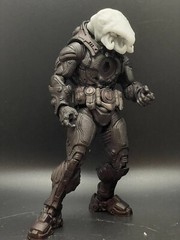 Cosmic Legions Mythic Legions Grub Larva Graboid Sandworm Thing Head Unpainted