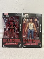 Marvel Legends Deadpool Legacy Collection – Deadpool & Wolverine – Lot of 2