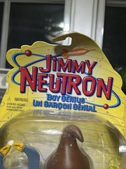 Mega Grip Jimmy Neutron Boy Genius Mattel Action Figure Toy Nickelodeon 2001