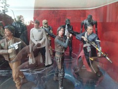 Disney Store Star Wars ROGUE ONE Deluxe Figurine COMPLETE SET OF 10 New in Box