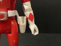 1993 Mighty Morphin Power Rangers Auto Morphin Red Green Figures Bandai Lot Of 3