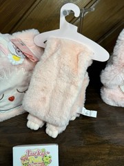 MOKOKO POPLAND Plush Accessory Bundle- Reversible Tote Bag, Scarf, Crossbody Bag