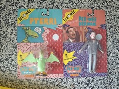 Vintage 1988 Pee-wee’s Playhouse Pee-wee Herman Poseable Figure MOC PTERRI