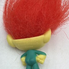 Trolls Mini Action Figure Collection Lot of 6 Multicolor Hair Dreamworks 2015