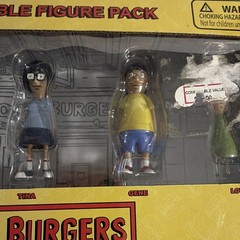 PhatMojo Bob’s Burgers Series #1 5-Figure Set Bob Linda Tina Gene Louise 2015