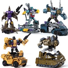 HZX Defensor Bruticus Superion Devastator 30CM IDW Transformation Toys NO BOX