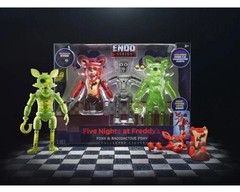 IN HAND 🔥CLASSIC FOXY & RADIOACTIVE FOXY Five Nights At Freddy’s Endo-01 FNAF
