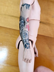 1/6 Por Toys Lionel Messi Body with tattoo arm MIB
