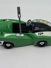 Vintage 1997 Bandai Turbo Power Rangers Racer Car & Action Figure GREEN