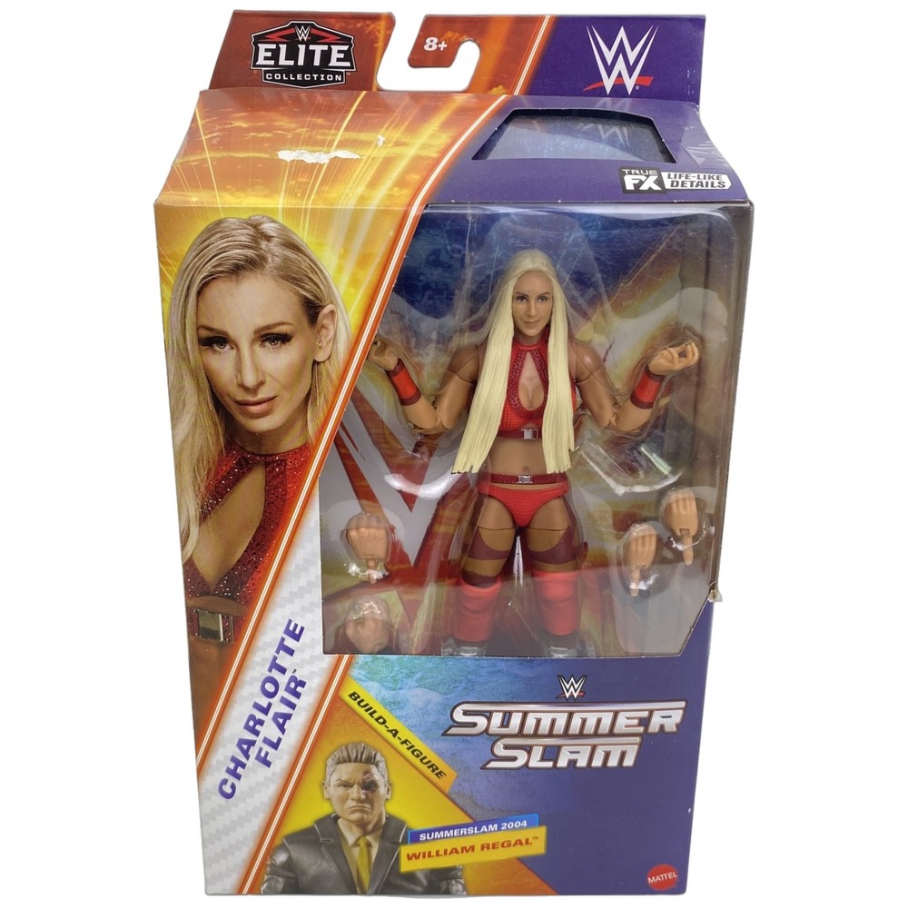 WWE Elite Collection Summer Slam Charlotte Flair 6″ Action Figure Mattel Sealed