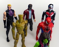 marvel 11 action figures 2010-2019. Hasbro