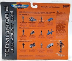 Terminator 2 Judgment Day Micro Machines 2 Figures, Car, & Ground Hunter Killer