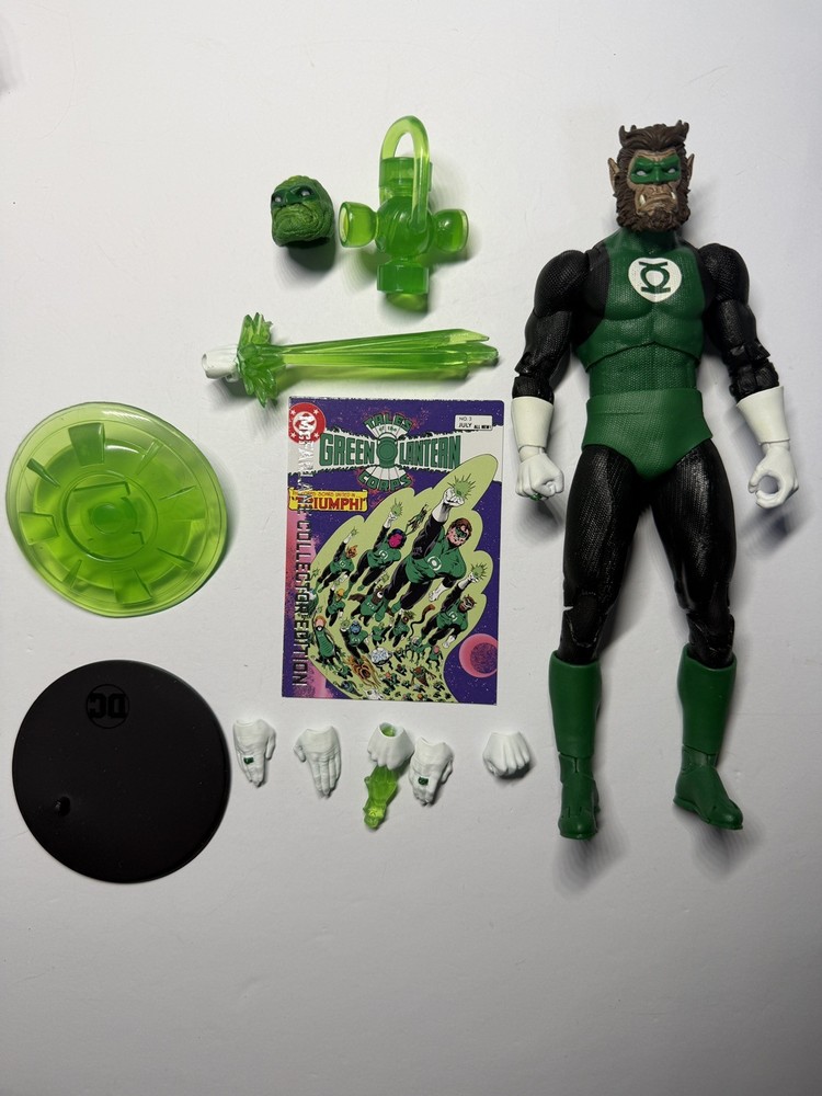 Mcfarlane DC Multiverse Platinum Green Lantern Collectors Edition #22 loose
