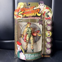 1999 ReSaurus Capcom Street Fighter Round One Cammy 7″ Action Figure