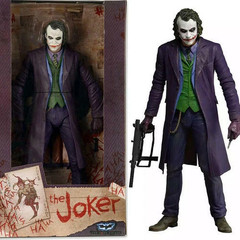 NECA DC Comics Batman Dark Knight Heath Ledger Joker 7″ Action Figure Toy Boxed