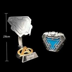 Marvel Peripherals Mark MK50 Iron Man Reactor Chest Lamp 1:1 Ark Electromagnetic
