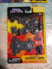 Final Faction lot. Synthoid action figure, Elite gold Steel, scourge, striker +