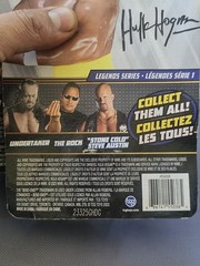 WWF HULK HOGAN Bend-Ems, NEW IN PACKAGE LOT OF 2 FIGURINES VERY NICE V9