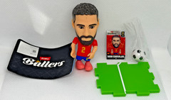 ZURU Ballers 2026 FIFA World Cup Soccer DANI CARVAJAL with Ball, Card, Pitch NEW