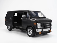 US Seller [MIB] Ramen Economical Vans REV02 Black 1/12 Scale Vehicle