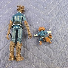 2015 Marvel Legends Comic Series 2-Pack Rocket Raccoon & Groot 3.75″ Used