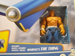 Fantastic Four First Steps Marvel Fantasticar w/ The Thing Figure Vehicle Car