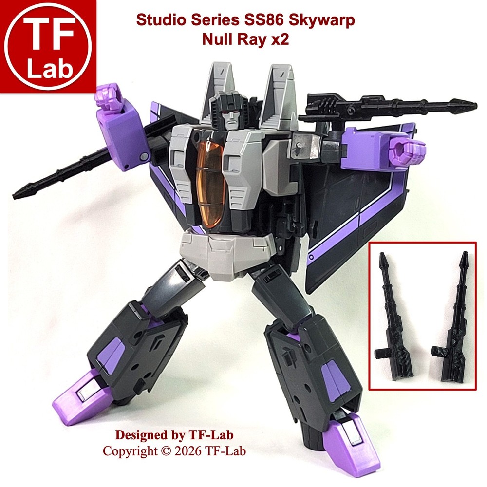 Studio Series Movie SS86 Skywarp Upgrade Kit Null Rays Guns Transformers