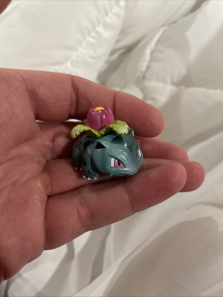 VENUSAUR Pokemon TOMY Nintendo 1.5 inch Authentic Miniature Figure CG Figurine
