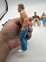 1983 Lot Of 2 The A-Team Murdoch Mr T John Hannibal Smith 6 Inch Figures A Team