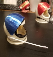 Custom 3D printed GI Joe Astronaut Helmet replacement microphone