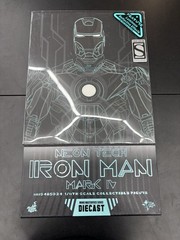 Hot Toys Iron Man 2 Neon Tech Mark IV MMS485D24