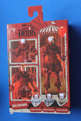 NECA IT ULTIMATE BLOOD PENNYWISE WELCOME TO DERRY FIGURE NEW IN BOX